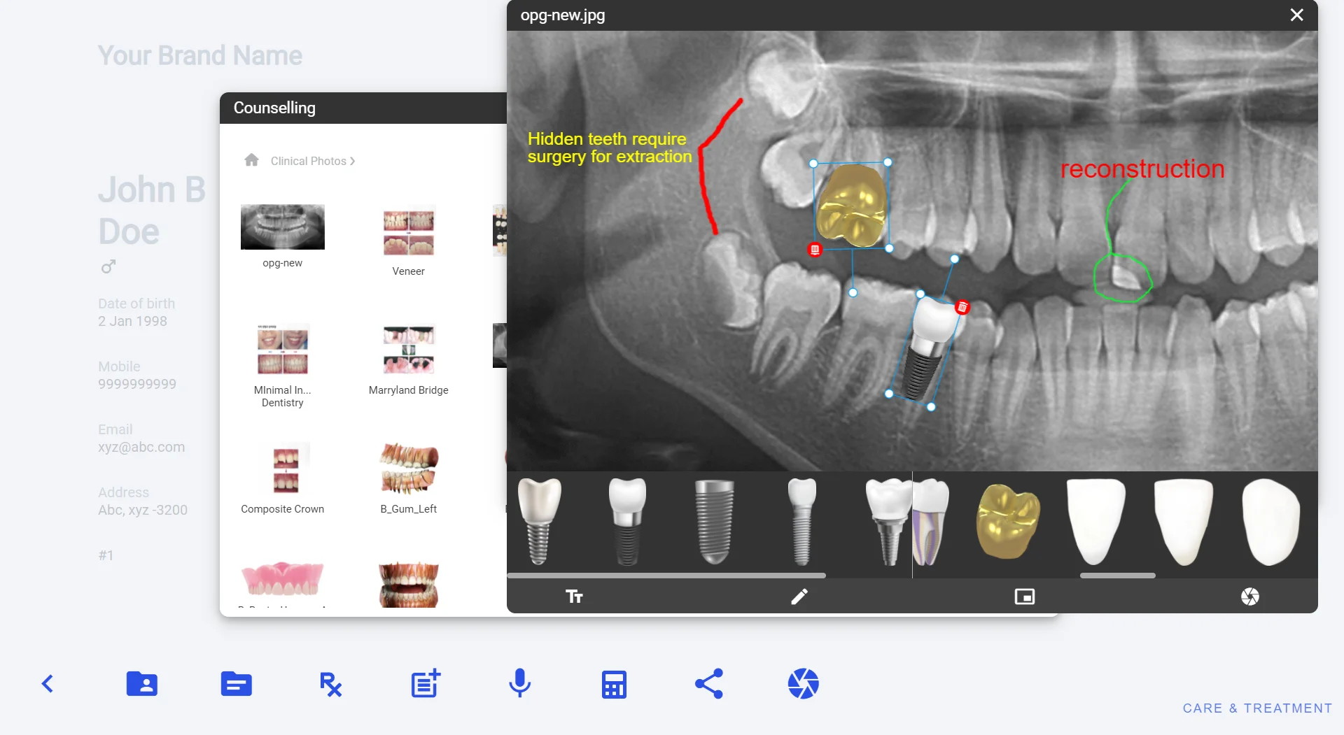 Object annotation